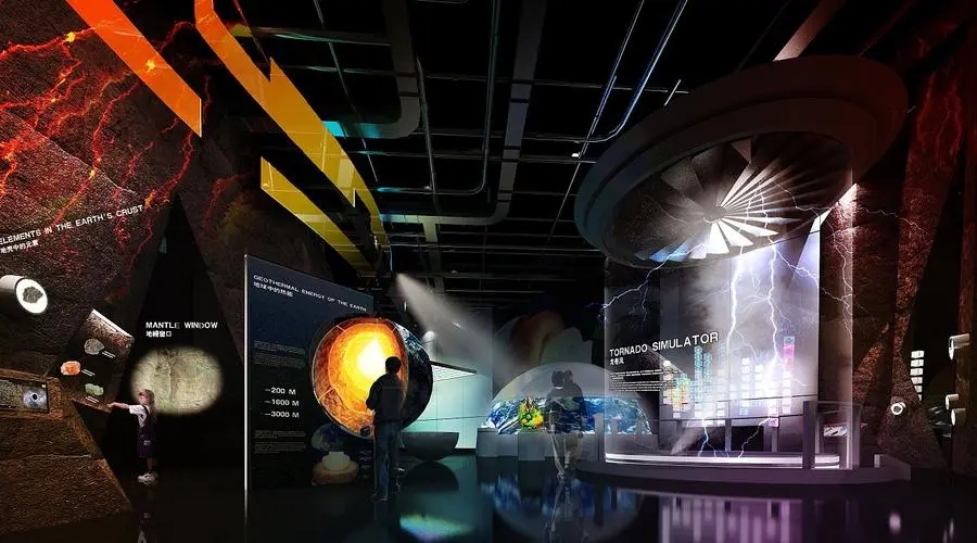 展廳設(shè)計(jì) ，展廳 ，鑫時(shí)空