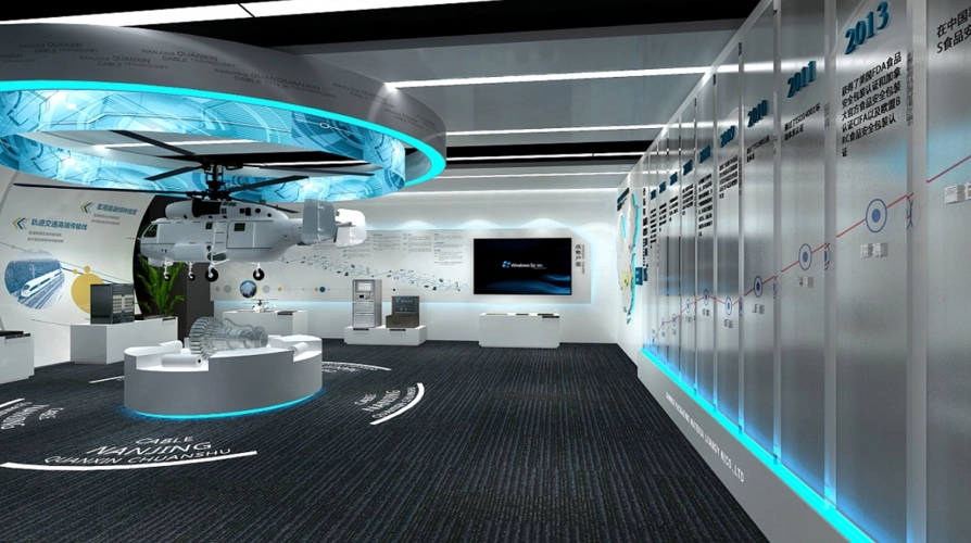 展廳設(shè)計(jì) ，展廳 ，鑫時(shí)空